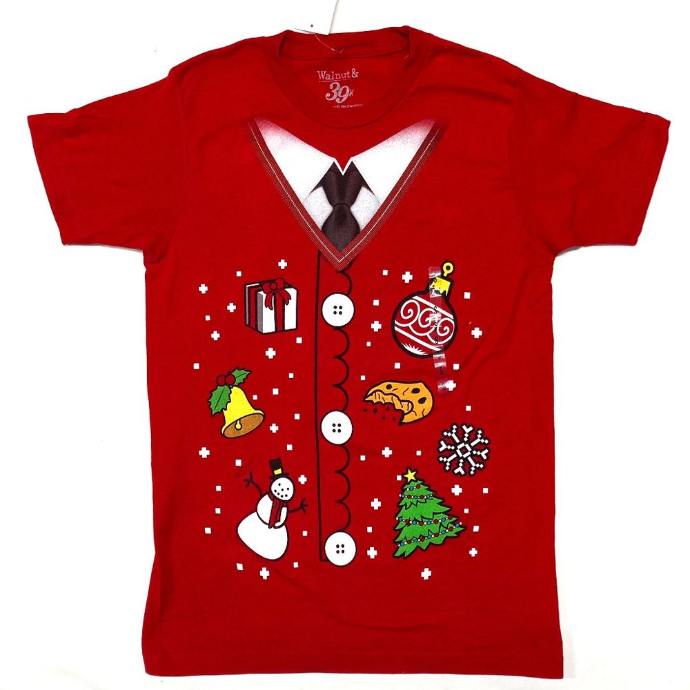 Ugly Christmas Sweater Shirt Mens Small Medium Large